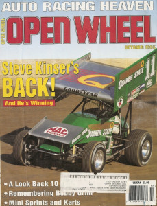 OPEN WHEEL 1995 OCT - BOBBY GRIM, STEVE KINSER, SALEM SPEEDWAY, RECALLING ‘85